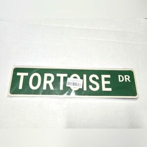 Tortoise Dr Street Sign Decor - Metal Wall Sign, 16x4‎ Inch